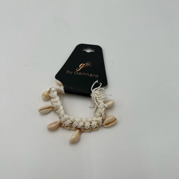 NEW! Shell Bracelets Gold Braided Roop Bracelets Beaded Bracelets Chain - Picture 3 of 7